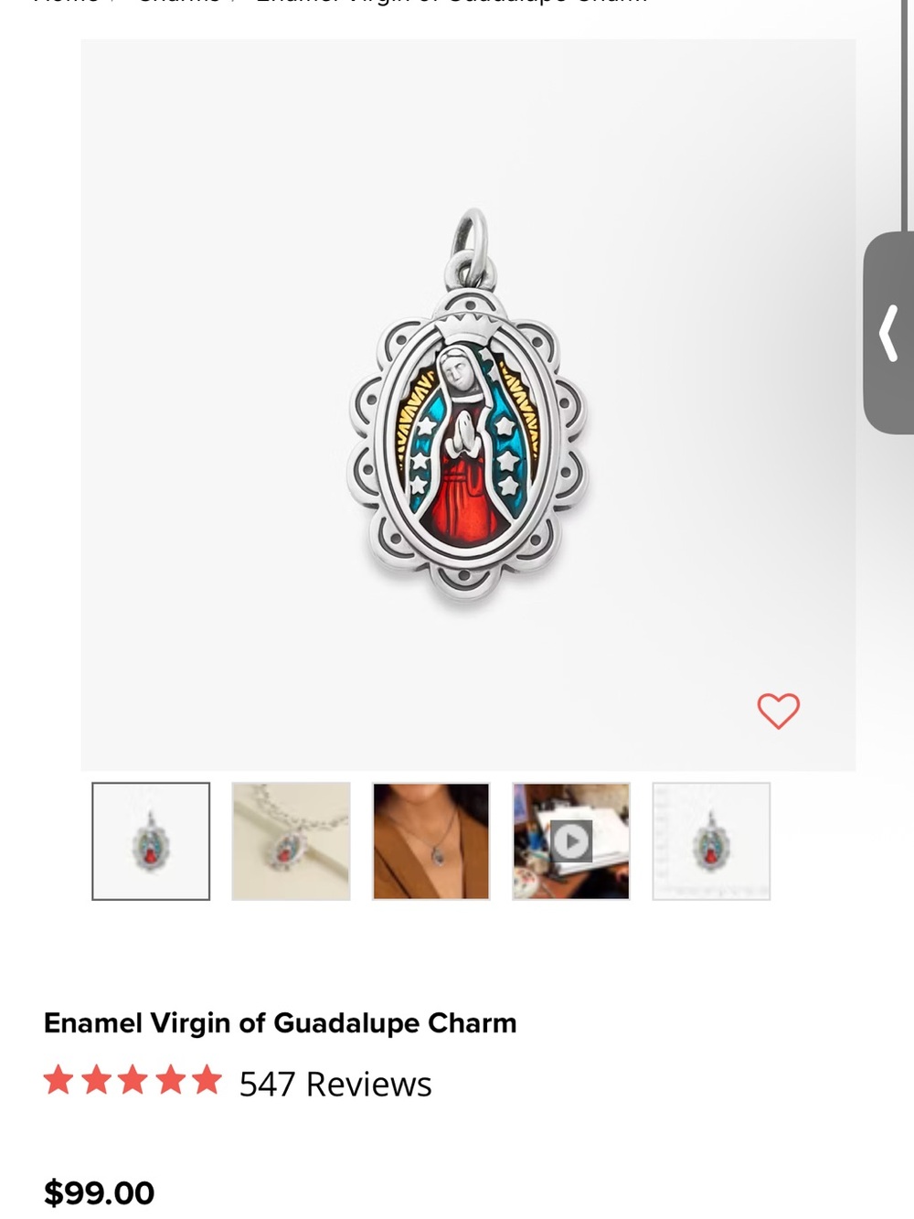 James Avery necklace